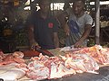 Butcher stall in Nigeria
