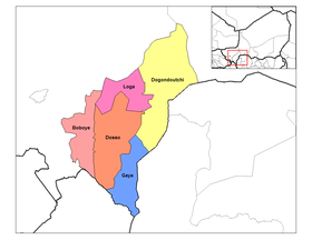 Localisation de Tibiri
