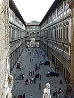Galería de los Uffizi, Florencia, Vasari 1560-1581.