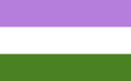 Bandera d'orgull genderqueer.