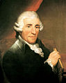 Joseph Haydn definerte langt på vei symfonien og strykekvartetten, og langt på vei klassisismen som periode. Malt av: Thomas Hardy