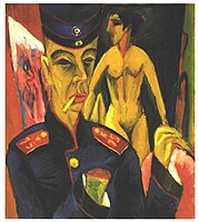 Ernst Ludwig Kirchner, Honanbortrayans avel Soudor, 1915