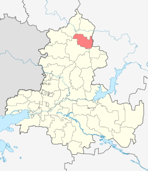 Боковский муниципальный район = на карте