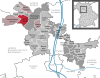 Lage der Gemeinde Lonnerstadt im Landkreis Erlangen-Höchstadt