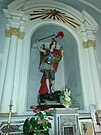 Statua di San Michele Arcangelo patrono di Chiusano di San Domenico (Avellino)