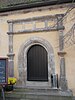 romanisches Portal an der ehem. Försterei (Burggaststätte)
