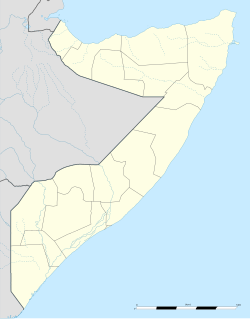 Majiyohan is located in Somalia