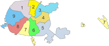 Distretti di Minsk