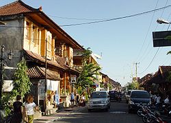 Monkey Forest Street in Ubud