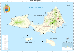 Mapa del estado Nueva Esparta