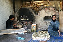 כפריות מצריות אופות בטאבון