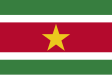 Suriname zászlaja