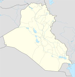 Нимруд на карти Ирака