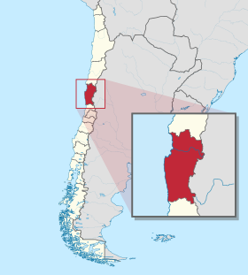 Localisation de Région de Coquimbo