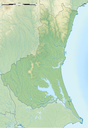 Voir sur la carte topographique de la préfecture d'Ibaraki