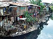 Slum in der indonesischen Hauptstadt Jakarta