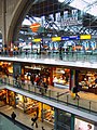 Leipzig Hauptbahnhof, winkelgalerij