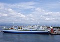 青森港に停泊する「あさかぜ21」（2009年8月15日）