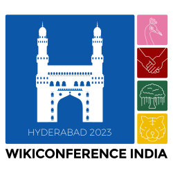 Wiki Conference India 2023 logo