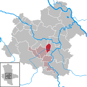 Poziția localității Ilberstedt