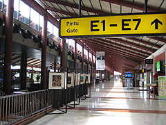 Terminal 2E Soekarno-Hatta.
