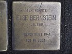 Stolperstein Düsseldorf 4 Oberkassel Luegallee 15 Else Bernstein