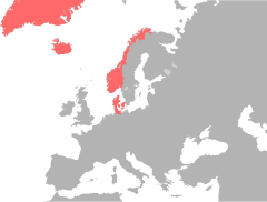 Położenie Danii