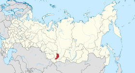 Localisation de République de Khakassie