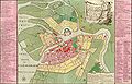 1776 map in Russian and French New map of the city and fortress of St. Petersburg