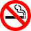 The No Smoking sign