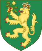 Escudo de Alderney (parte de la Bailía de Guernesey)