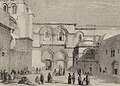 Exterior of the Holy Sepulchre, 1841.