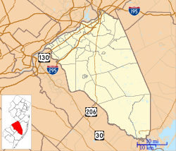 Mount Holly is located in Burlington County, New Jersey