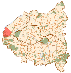Kart over Rueil-Malmaison