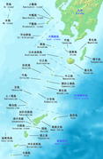 Map of Kagoshima Prefecture