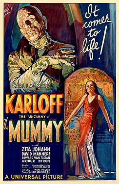 پوستر فیلم مومیایی - ۱۹۳۲ میلادی