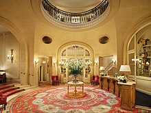 The Ritz Hotel Lobby