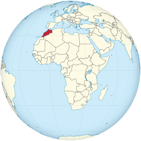 Localizarea Marocului
