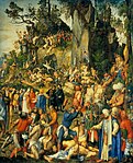 «Мучеництво десяти тисяч християн», 1508. Музей історії мистецтв, Відень