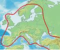 Aire de répartition du Chevreuil européen