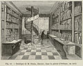 Librairie Dentu, intérieur, 1829
