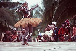 Traditional dance in Africa
