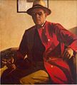 zelfportret door Frans Van Giel geboren op 16 juli 1892