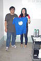 Winner of a Wikipedia T-Shirt who attended the workshop