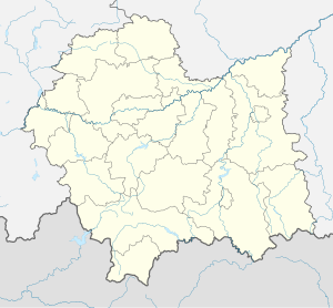 Біла Вода. Карта розташування: Малопольське воєводство