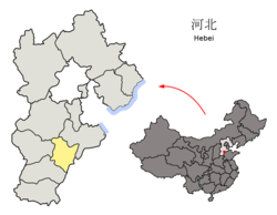موقعیت هنگشوی در نقشه