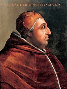 Portrait Pap Aleksann VI