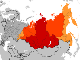        Distriktet Sibirskij        Det geografiska Sibirien        Det historiska Sibirien