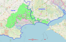 South West Hampshire & South East Dorset Green Belt.svg