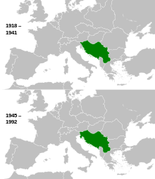 Yugoslavia during the بین جنگ دور and the سرد جنگ